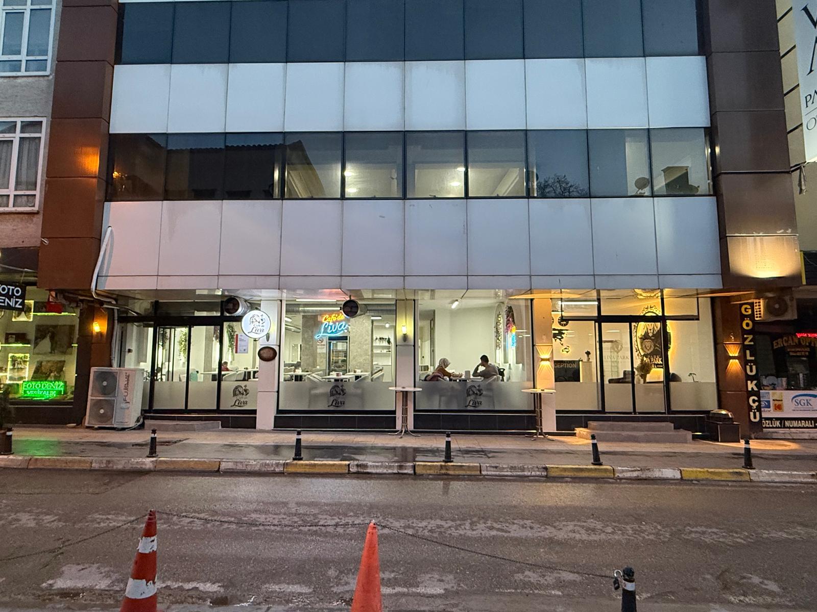 Liva Park Hotel'in Çorum merkezdeki dış cephesi